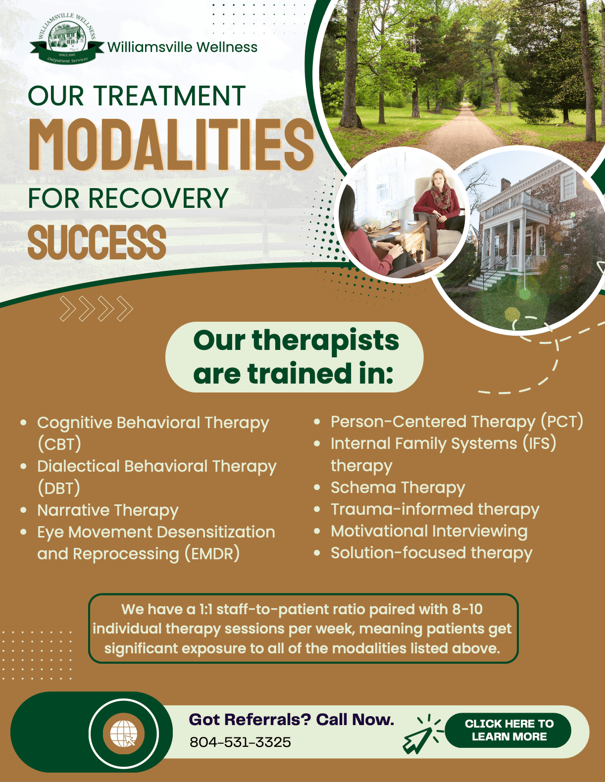 Treatment Modalities Brochure